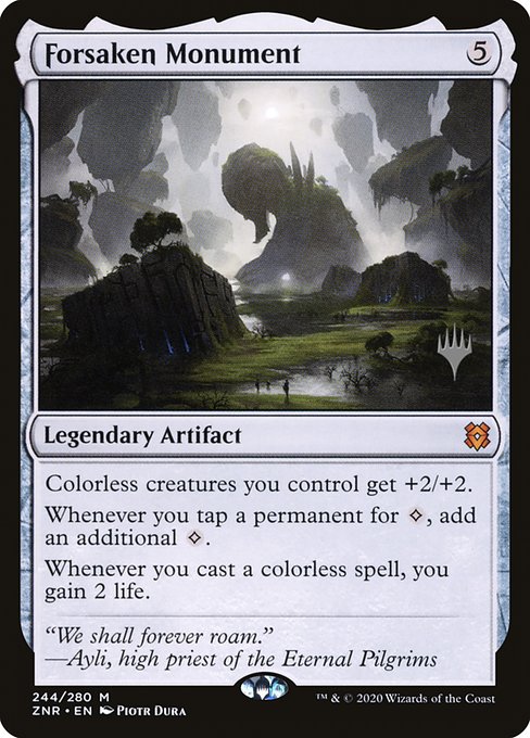 Forsaken Monument (244p) - NM