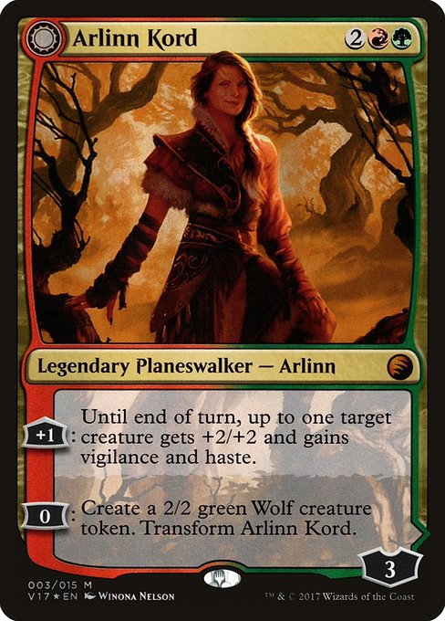 Arlinn Kord // Arlinn, Embraced by the Moon (3) (Foil) - NM