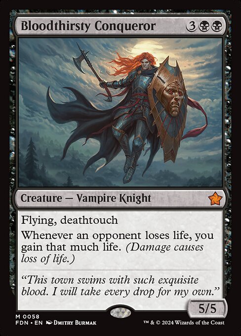 Bloodthirsty Conqueror (58) - NM