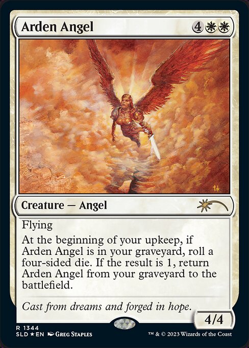 Arden Angel (1344) (Foil) - NM