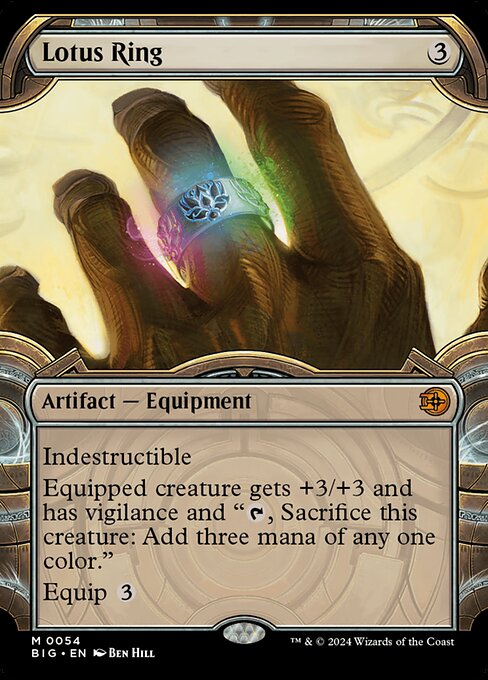 Lotus Ring (54) - SHOWCASE (Foil) - NM