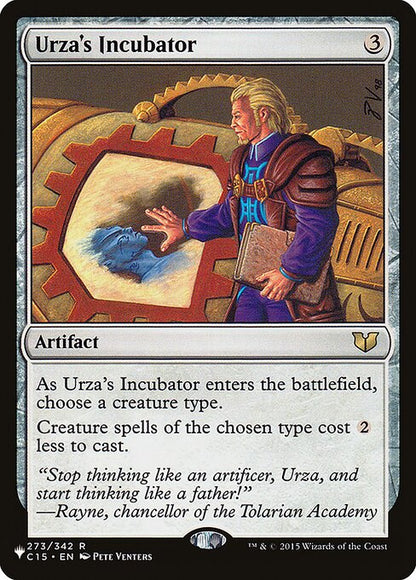 Urza's Incubator (C15-273) - NM