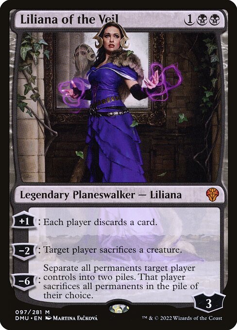 Liliana of the Veil (97) - NM