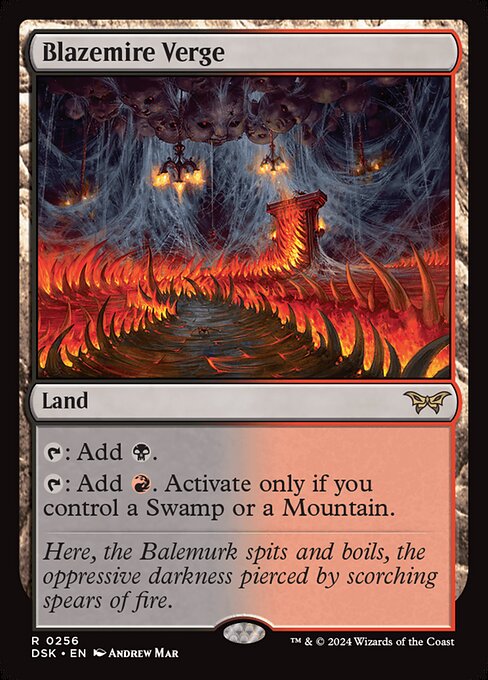 Blazemire Verge (256) - NM