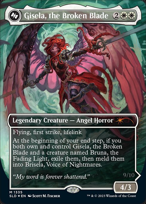 Gisela, the Broken Blade (1335) - BORDERLESS (Foil) - NM