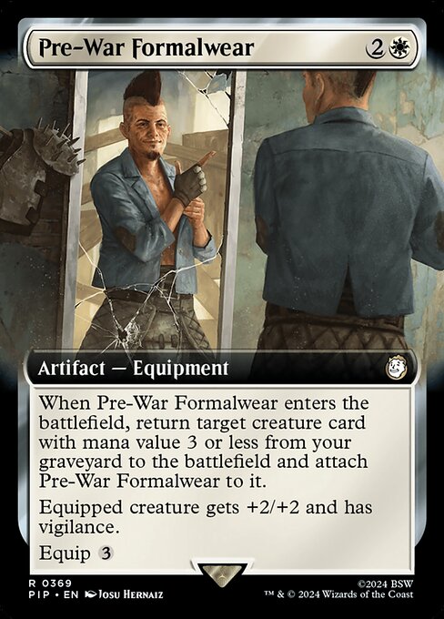 Pre-War Formalwear (369) - EXTENDED ART - NM