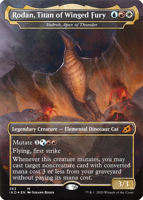 Vadrok, Apex of Thunder (383) - BORDERLESS - NM