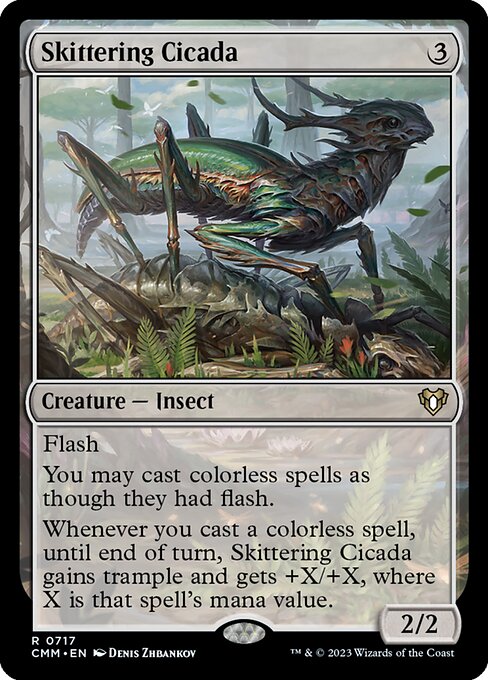 Skittering Cicada (717) - NM