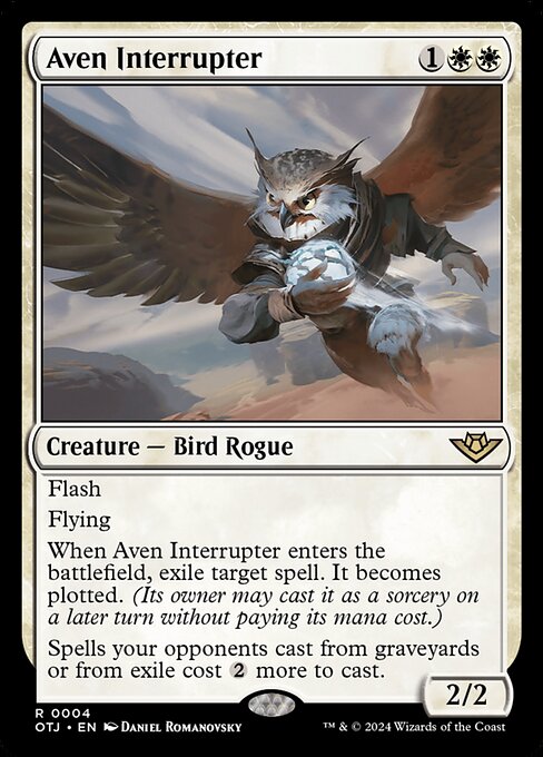 Aven Interrupter (4) (Foil) - NM