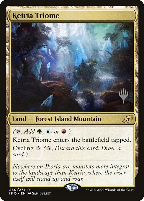 Ketria Triome (250p) (Foil) - NM