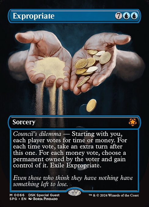 Expropriate (66) - BORDERLESS - FULL ART - NM