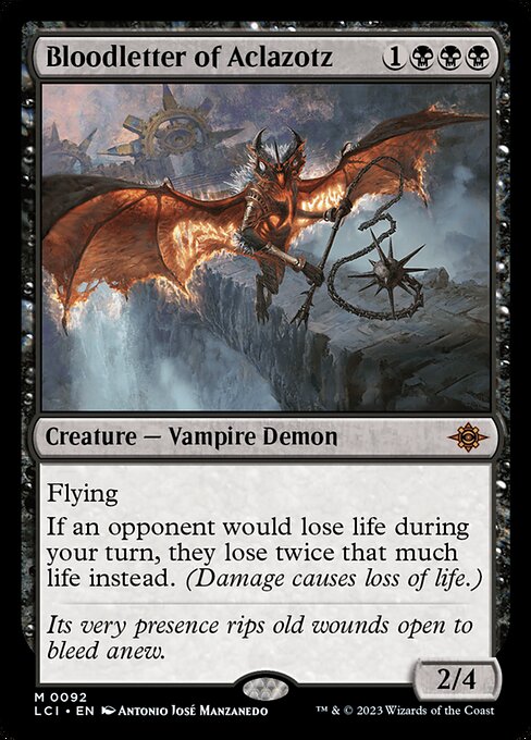 Bloodletter of Aclazotz (92) (Foil) - NM