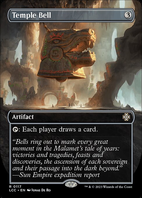 Temple Bell (117) - BORDERLESS (Foil) - NM