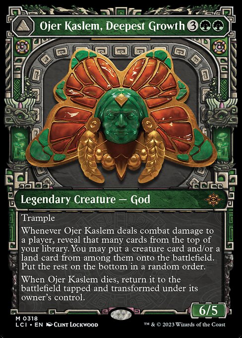 Ojer Kaslem, Deepest Growth // Temple of Cultivation (318) - SHOWCASE - NM