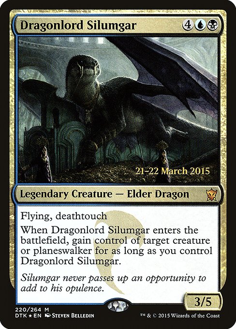 Dragonlord Silumgar (220s) (Foil) - NM