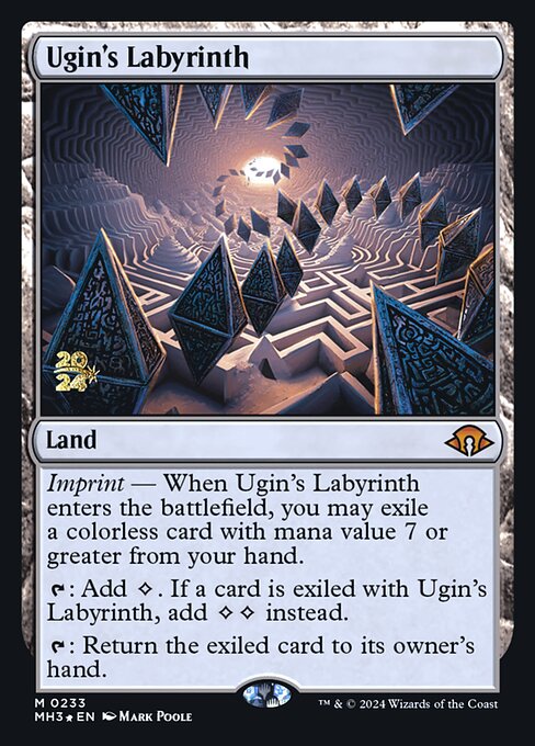 Ugin's Labyrinth (233s) (Foil) - NM