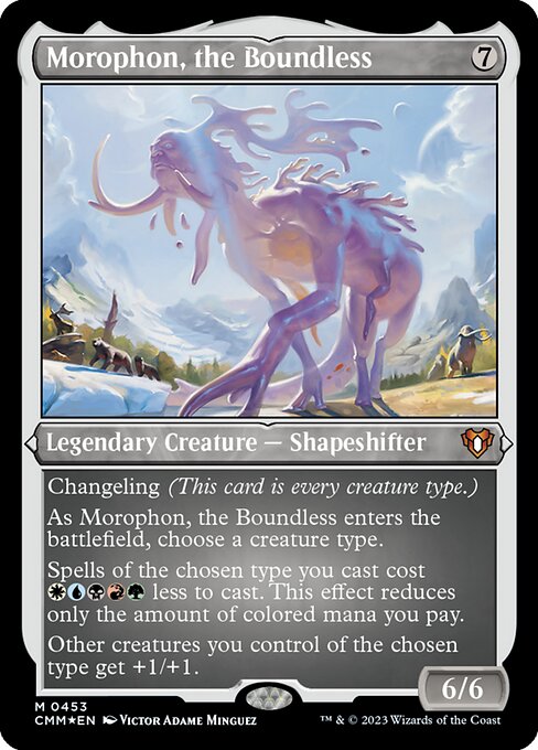 Morophon, the Boundless (453) (Etched) - NM