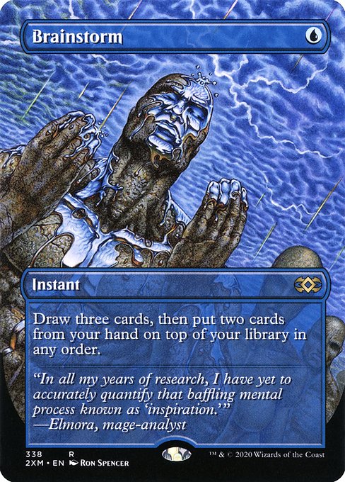 Brainstorm (338) - BORDERLESS (Foil) - NM