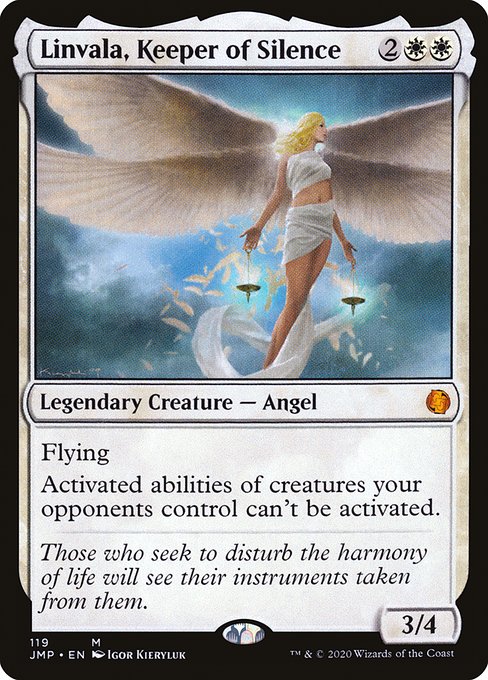Linvala, Keeper of Silence (119) - NM