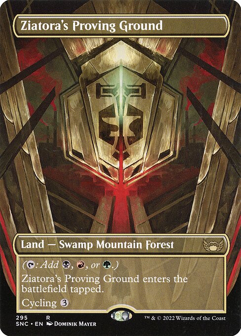 Ziatora's Proving Ground (295) - BORDERLESS - NM