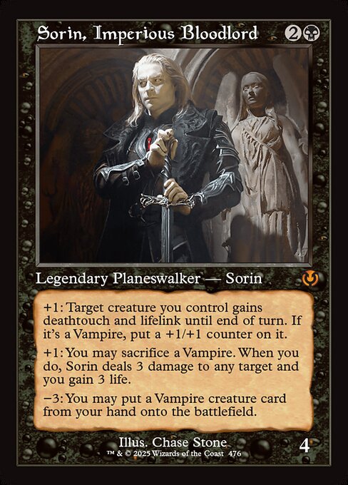 Sorin, Imperious Bloodlord (476) (Foil) - NM