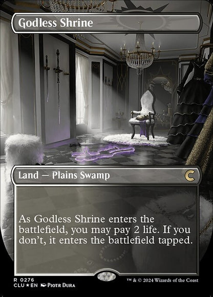 Godless Shrine (276) - BORDERLESS (Foil) - NM
