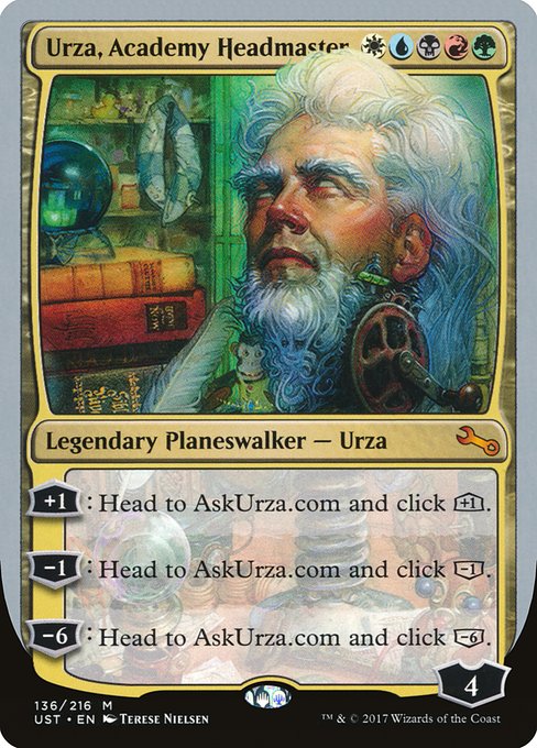 Urza, Academy Headmaster (136) - NM