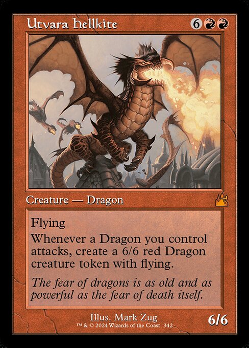 Utvara Hellkite (342) (Foil) - NM