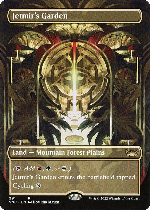 Jetmir's Garden (291) - BORDERLESS (Foil) - NM