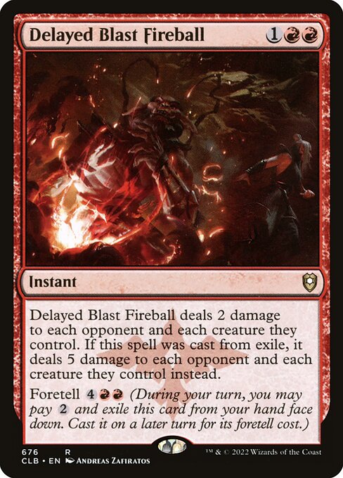 Delayed Blast Fireball (676) - NM