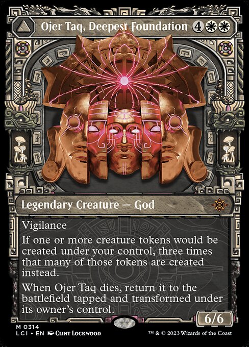 Ojer Taq, Deepest Foundation // Temple of Civilization (314) - SHOWCASE - NM