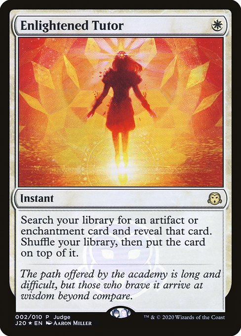 Enlightened Tutor (2) (Foil) - NM