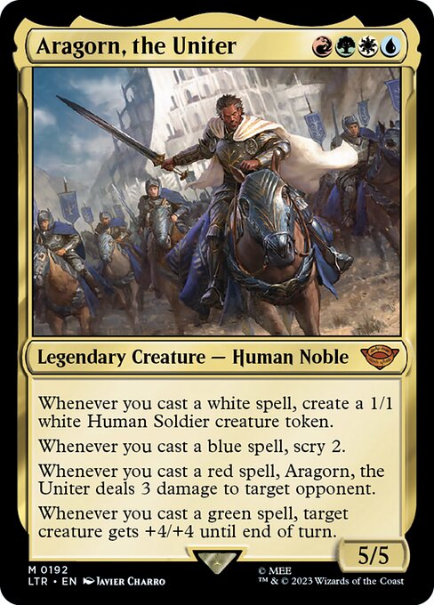 Aragorn, the Uniter (192) - NM