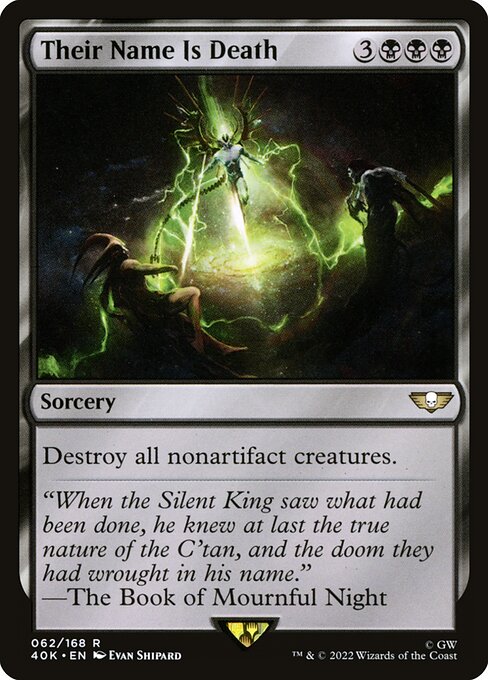 Their Name Is Death (62) - NM