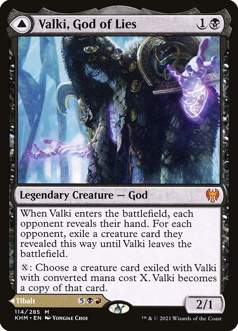 Valki, God of Lies // Tibalt, Cosmic Impostor (114) - NM