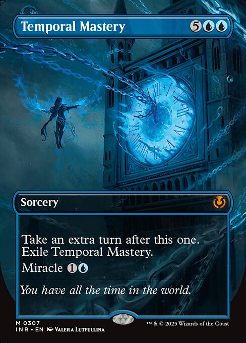Temporal Mastery (307) - BORDERLESS - NM