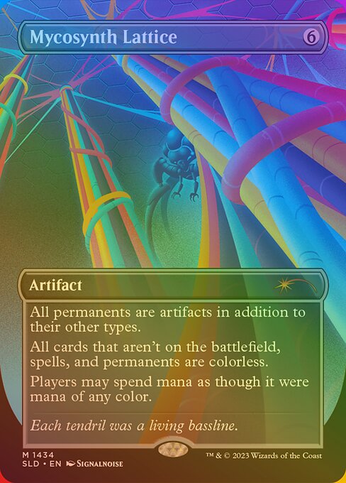 Mycosynth Lattice (1434★) - BORDERLESS (Foil) - NM