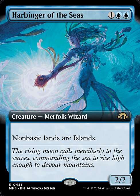 Harbinger of the Seas (451) - EXTENDED ART - NM