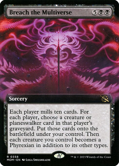 Breach the Multiverse (358) - EXTENDED ART (Foil) - NM