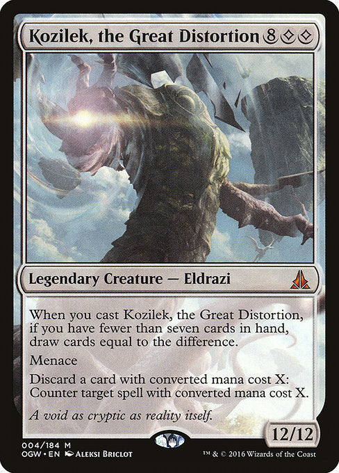 Kozilek, the Great Distortion (4) - NM
