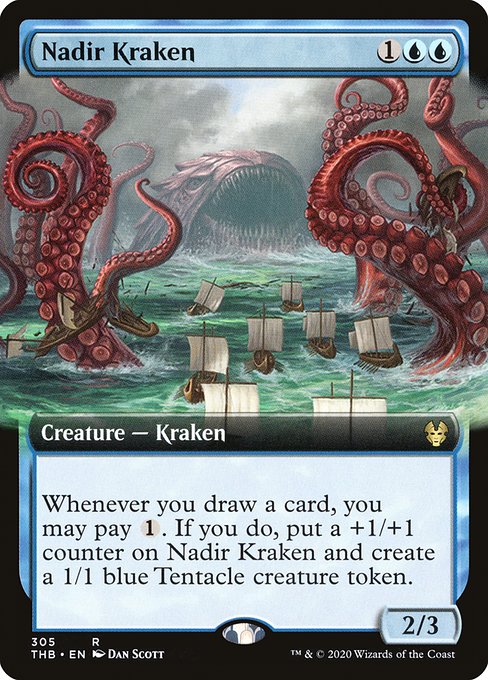 Nadir Kraken (305) - EXTENDED ART - NM