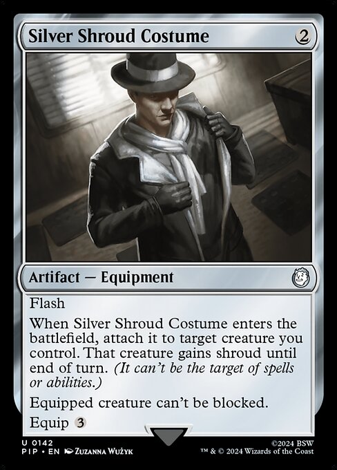 Silver Shroud Costume (142) - NM