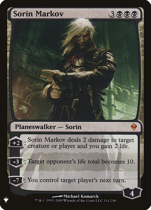 Sorin Markov (ZEN-111) - NM