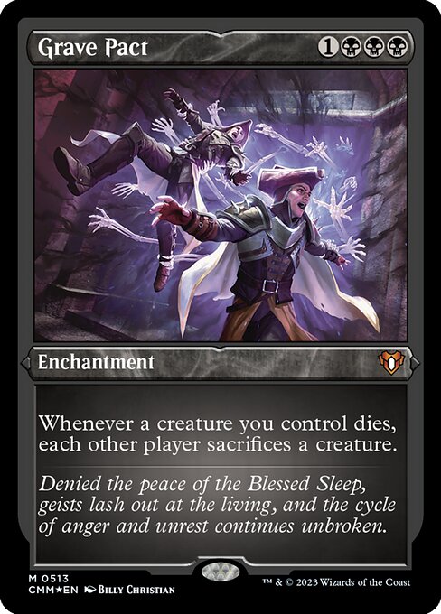 Grave Pact (513) (Etched) - NM