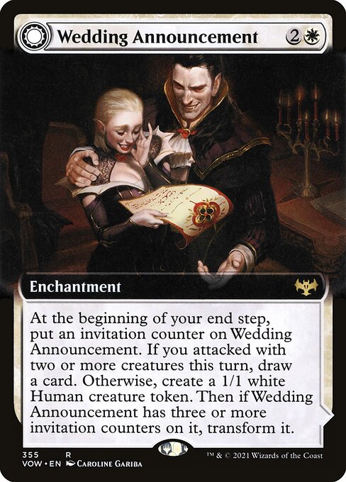 Wedding Announcement // Wedding Festivity (355) - EXTENDED ART (Foil) - NM