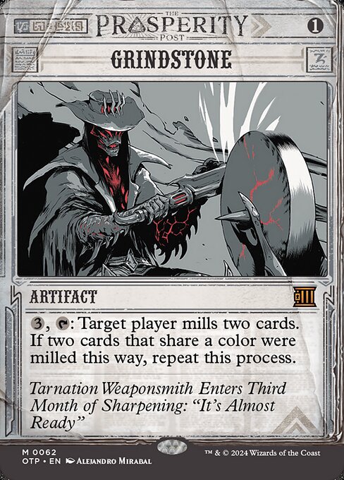 Grindstone (62) - BORDERLESS (Foil) - NM