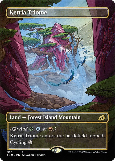 Ketria Triome (310) - BORDERLESS (Foil) - NM