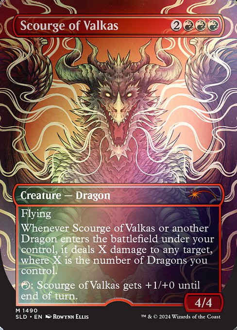 Scourge of Valkas (1490★) (Foil) - NM