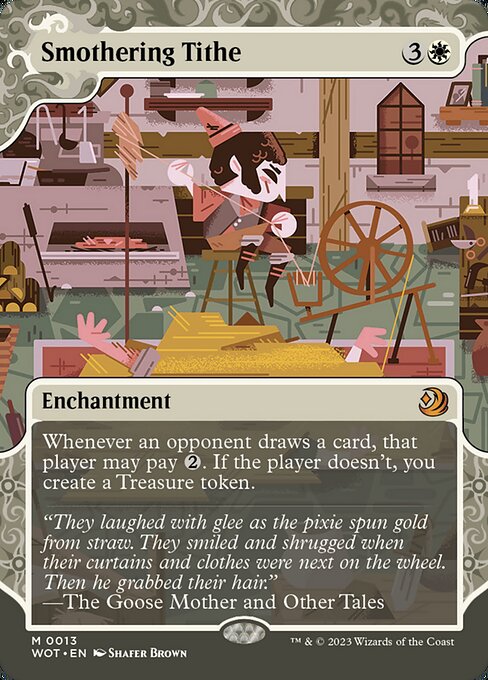 Smothering Tithe (13) - BORDERLESS - NM