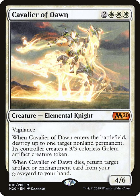 Cavalier of Dawn (10) - NM
